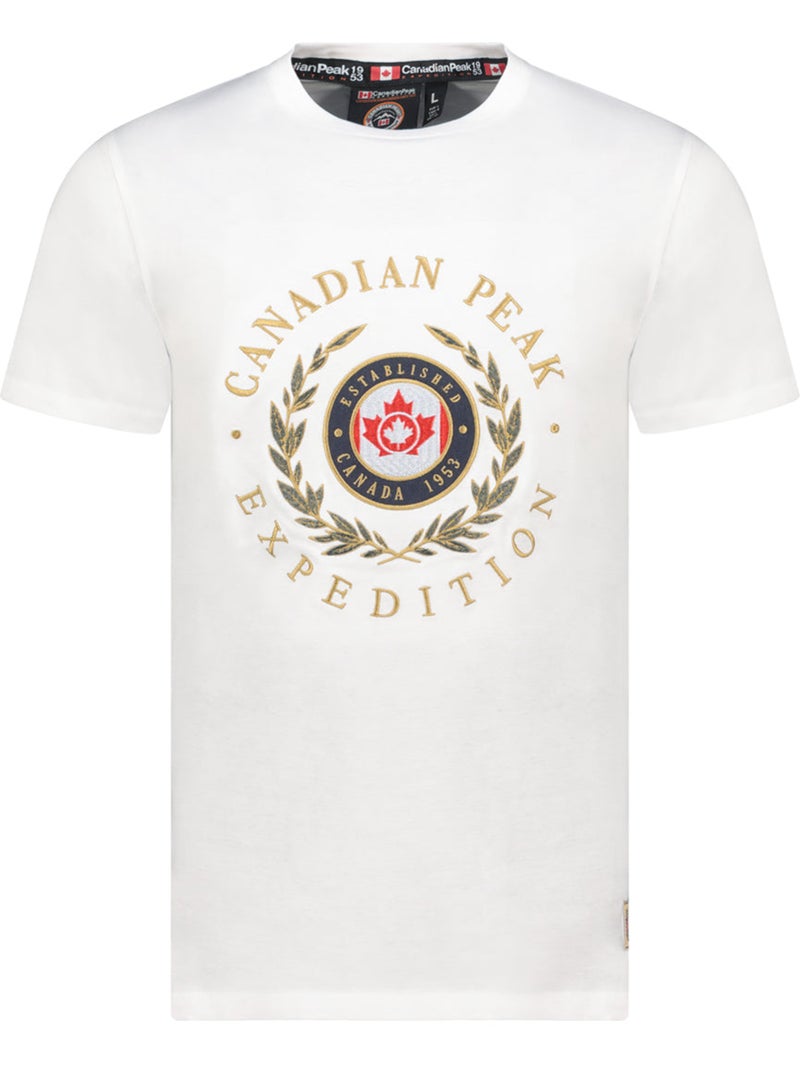 T-shirt imprimé jigereak – canadian peak Blanc - Kiabi