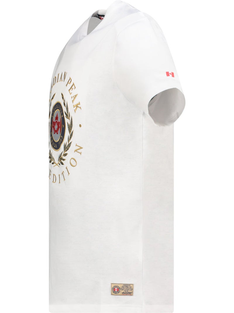 T-shirt imprimé jigereak – canadian peak Blanc - Kiabi
