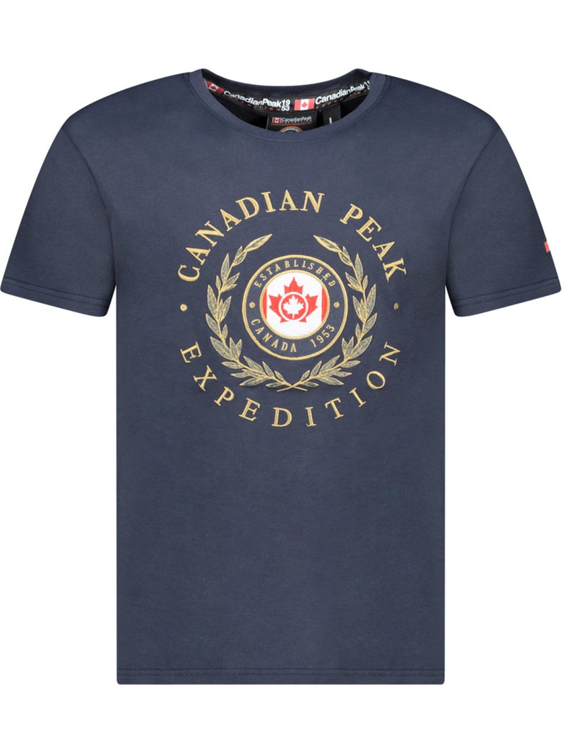 T-shirt imprimé jigereak – canadian peak Bleu marine - Kiabi