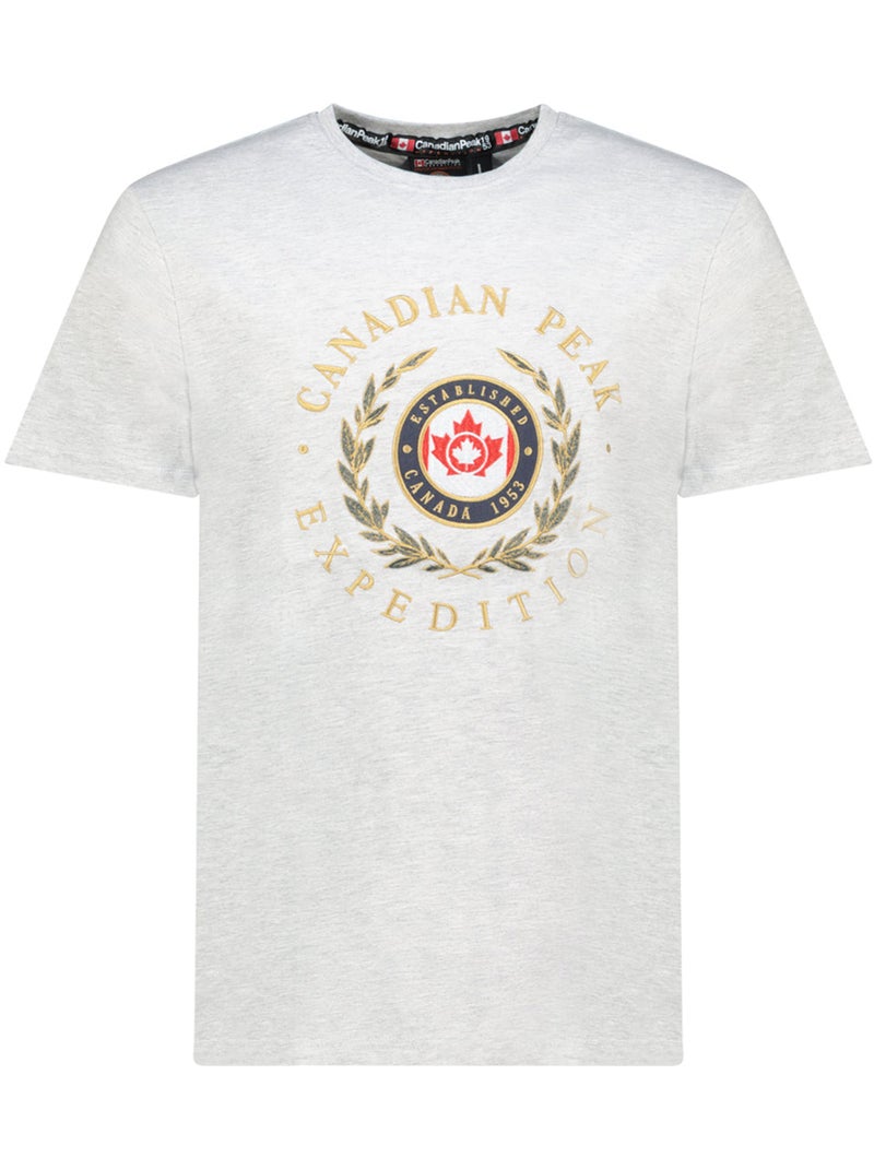 T-shirt imprimé jigereak – canadian peak Gris clair - Kiabi