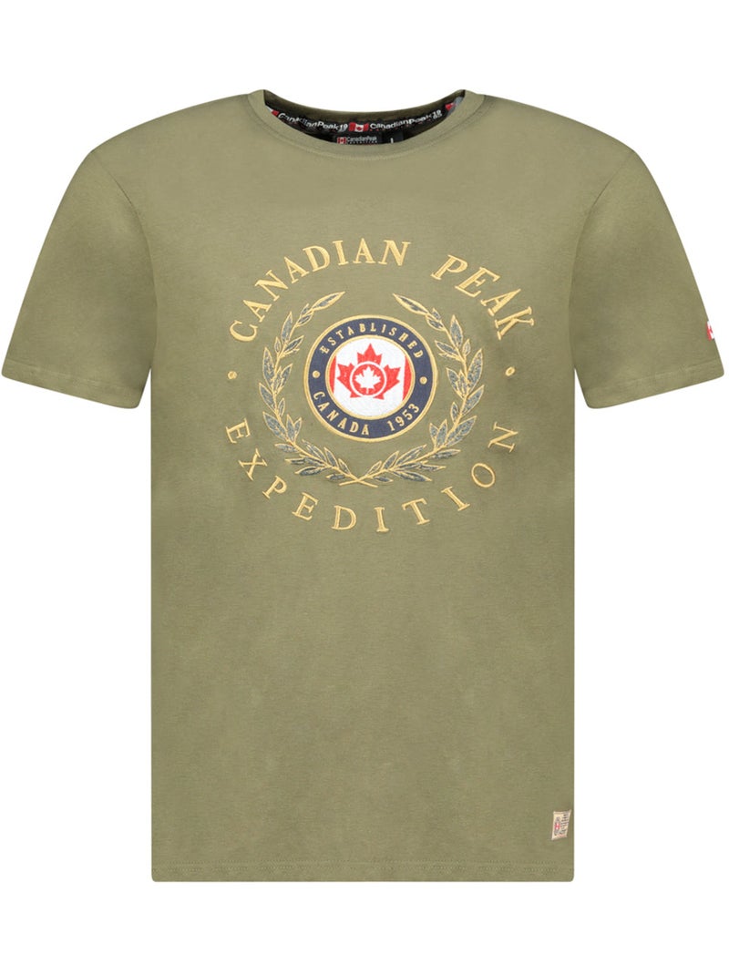 T-shirt imprimé jigereak – canadian peak Kaki - Kiabi