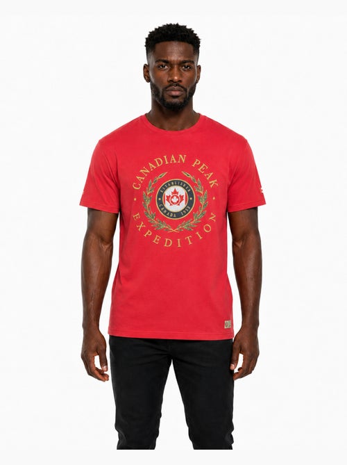 T-shirt imprimé jigereak – canadian peak - Kiabi