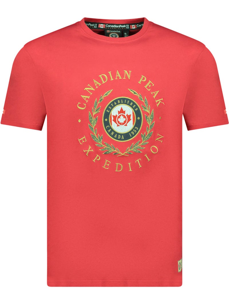 T-shirt imprimé jigereak – canadian peak Rouge - Kiabi