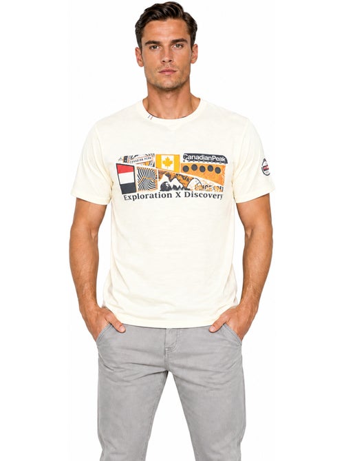 T-shirt imprimé jiveak – canadian peak - Kiabi T-shirt imprimé jiveak – canadian peak - Kiabi