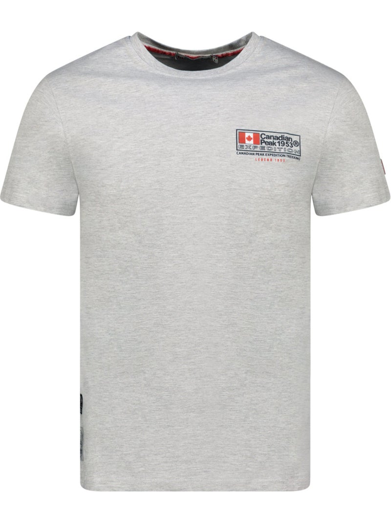 T-shirt imprimé joffroyeak – canadian peak Gris clair - Kiabi