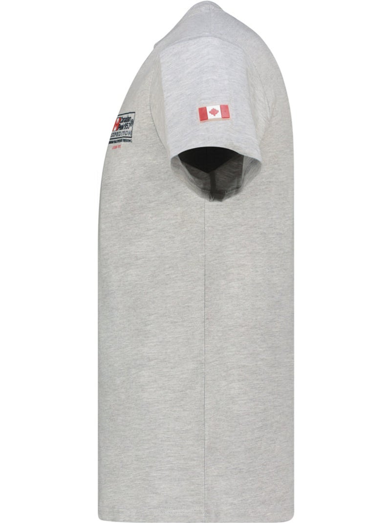 T-shirt imprimé joffroyeak – canadian peak Gris clair - Kiabi