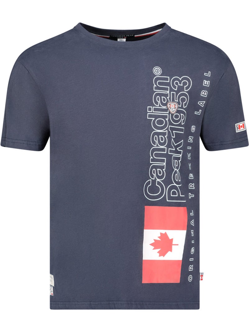 T-shirt imprimé jogoeak – canadian peak Bleu marine - Kiabi