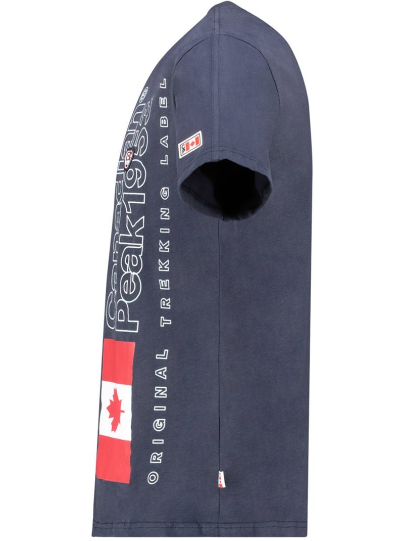 T-shirt imprimé jogoeak – canadian peak Bleu marine - Kiabi