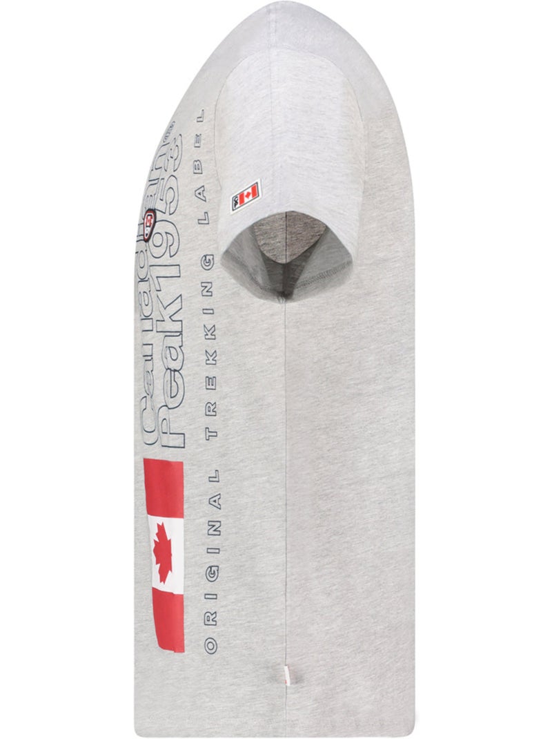 T-shirt imprimé jogoeak – canadian peak Gris clair - Kiabi