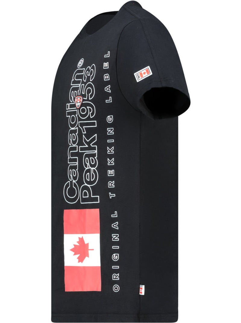 T-shirt imprimé jogoeak – canadian peak Noir - Kiabi