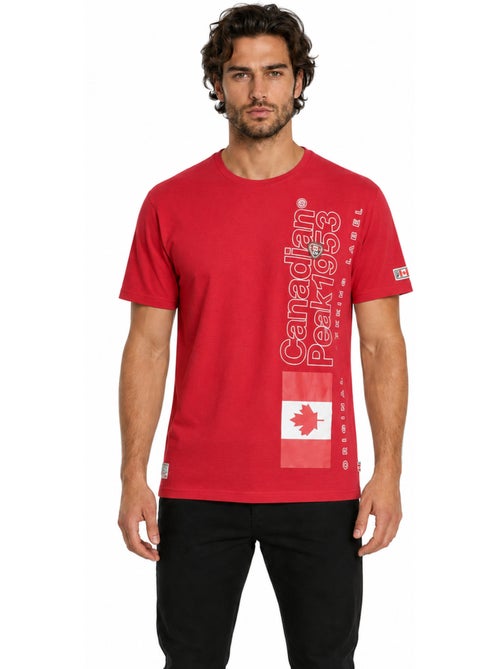 T-shirt imprimé jogoeak – canadian peak - Kiabi