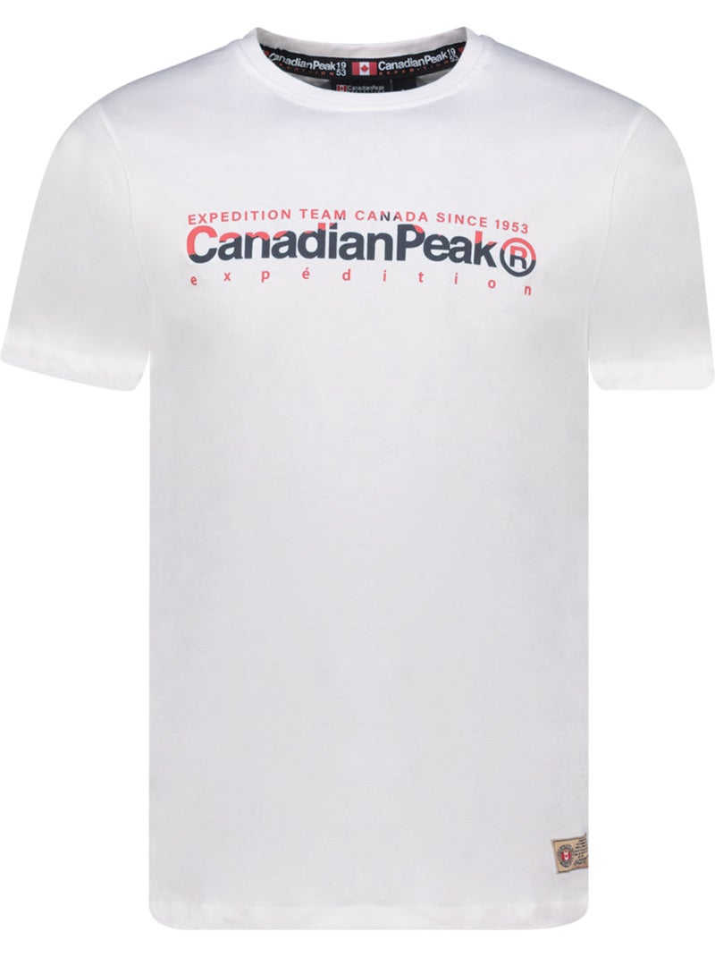 T-shirt imprimé jopeakeak – canadian peak Blanc - Kiabi