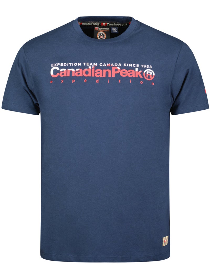T-shirt imprimé jopeakeak – canadian peak Bleu marine - Kiabi