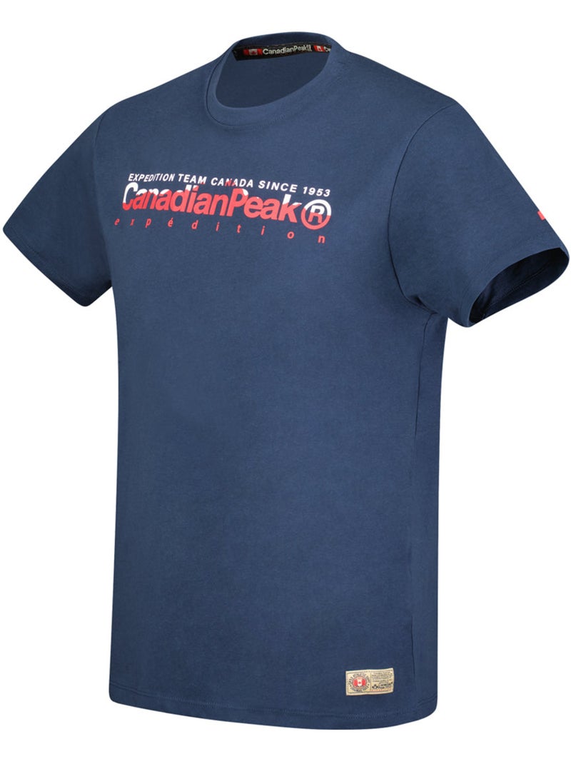 T-shirt imprimé jopeakeak – canadian peak Bleu marine - Kiabi
