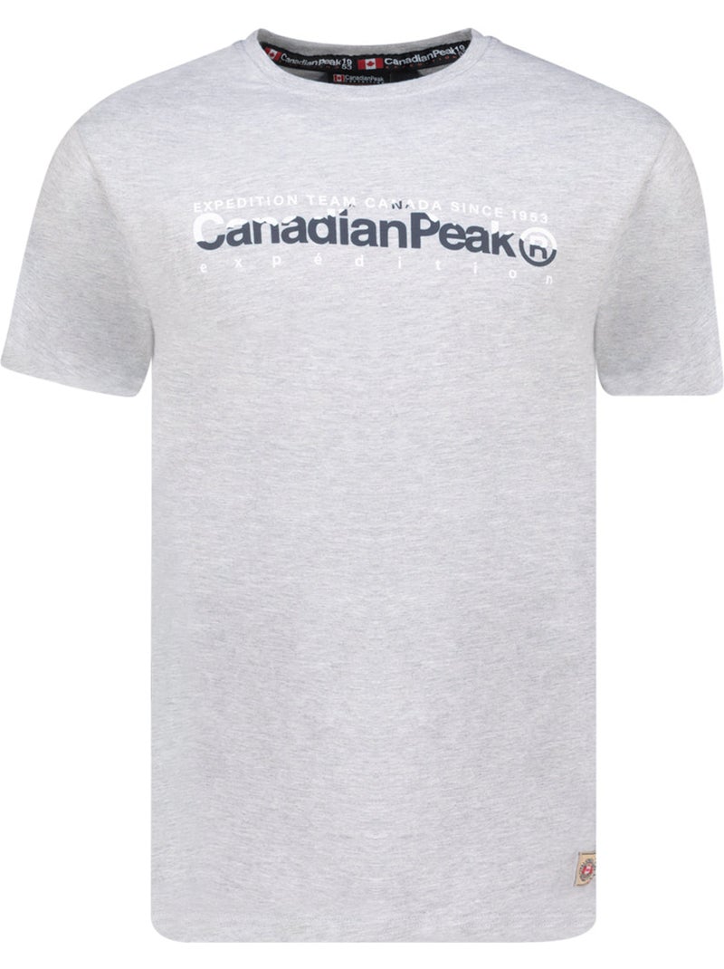 T-shirt imprimé jopeakeak – canadian peak Gris clair - Kiabi