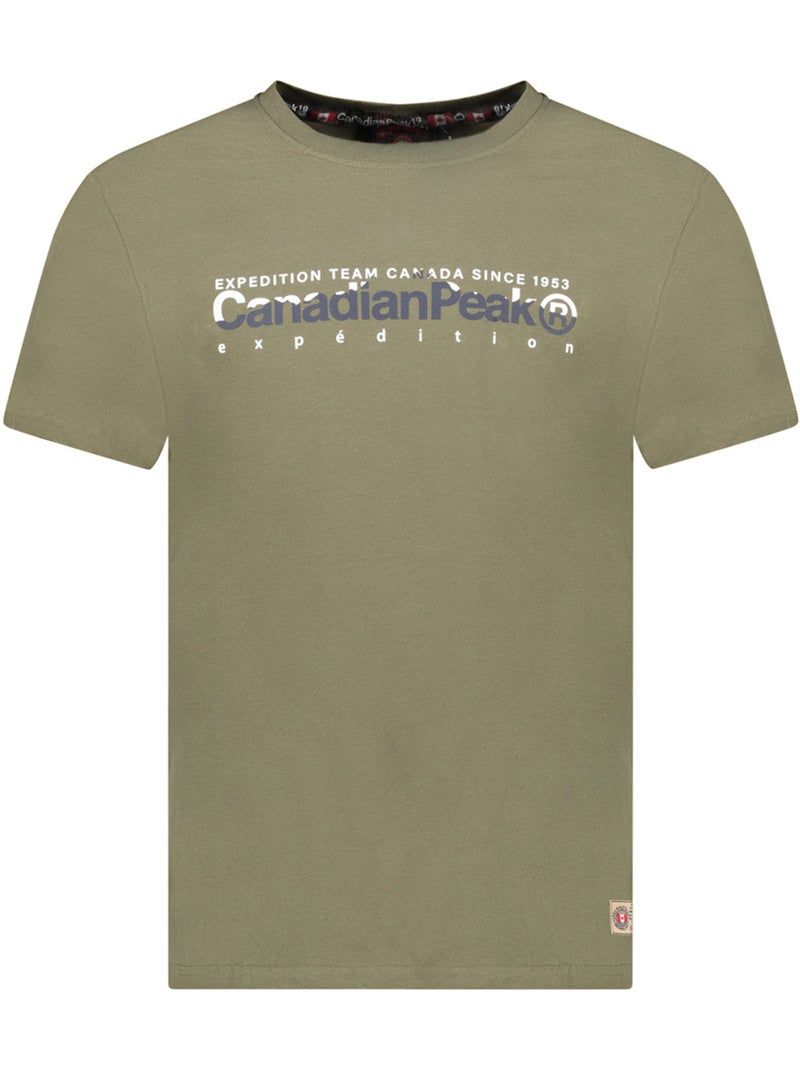 T-shirt imprimé jopeakeak – canadian peak Kaki - Kiabi