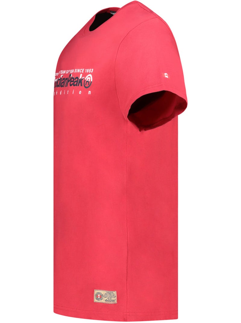 T-shirt imprimé jopeakeak – canadian peak Rouge - Kiabi