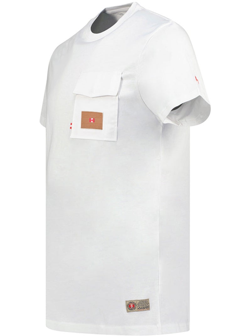 T-shirt imprimé josseak – canadian peak Blanc - Kiabi