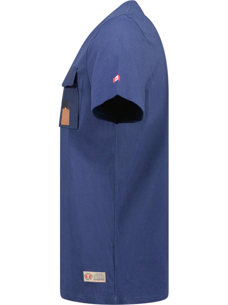 T-shirt imprimé josseak – canadian peak Bleu marine - Kiabi