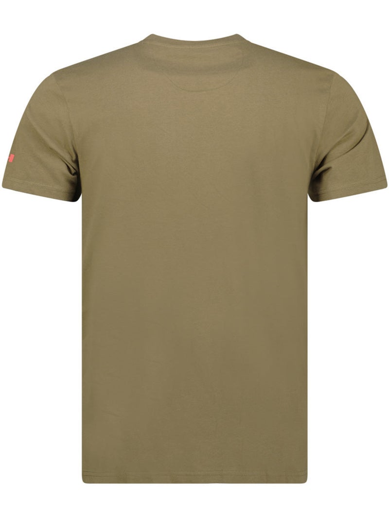 T-shirt imprimé josseak – canadian peak Kaki - Kiabi