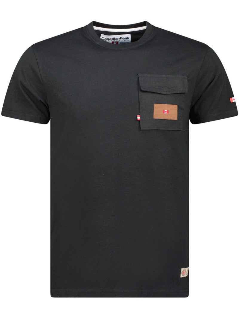 T-shirt imprimé josseak – canadian peak Noir - Kiabi