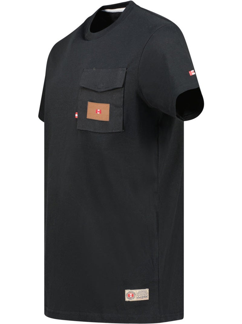 T-shirt imprimé josseak – canadian peak Noir - Kiabi