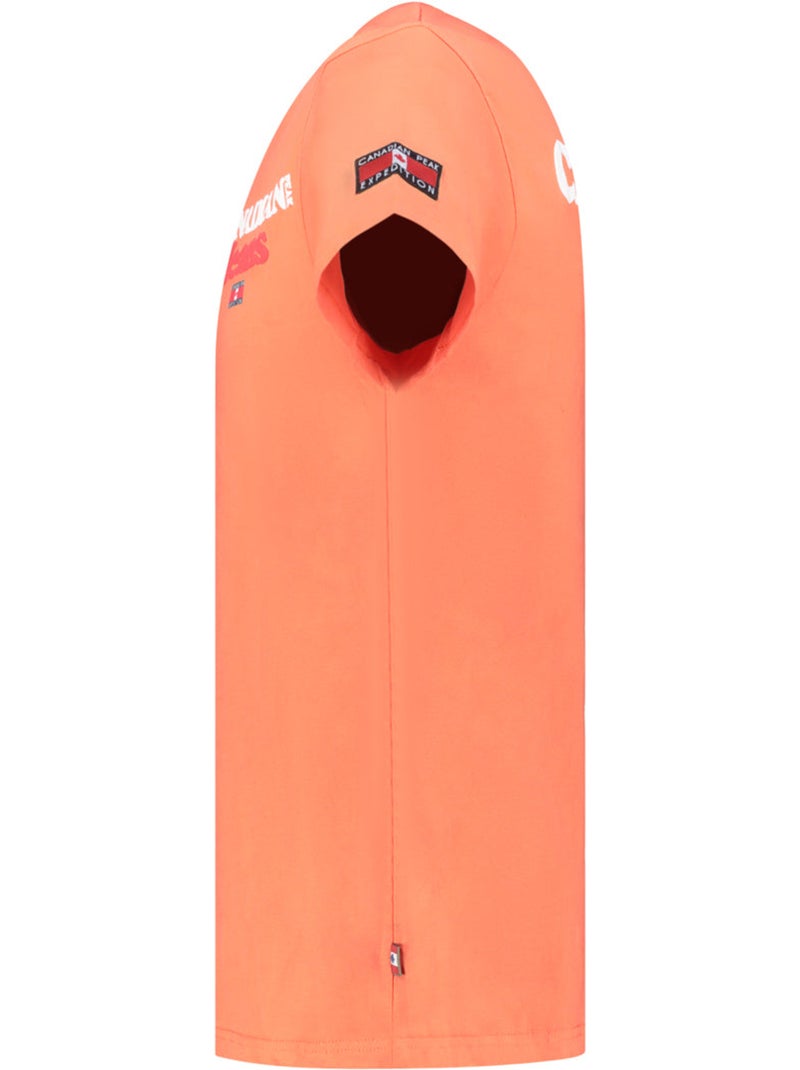 T-shirt imprimé jouppeak – canadian peak Corail - Kiabi