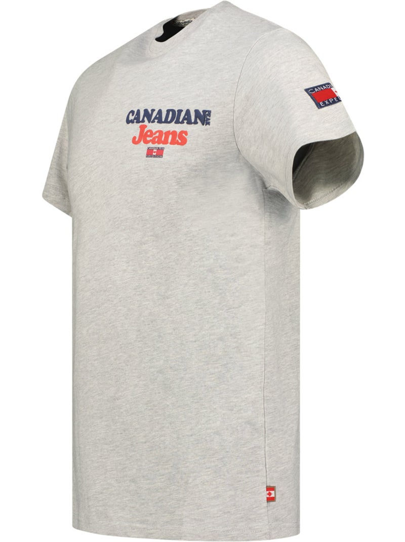 T-shirt imprimé jouppeak – canadian peak Gris clair - Kiabi