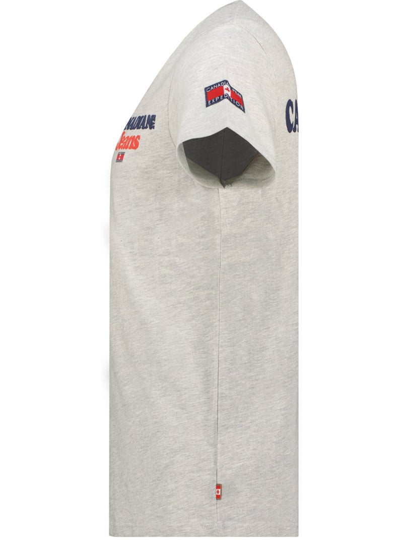T-shirt imprimé jouppeak – canadian peak Gris clair - Kiabi