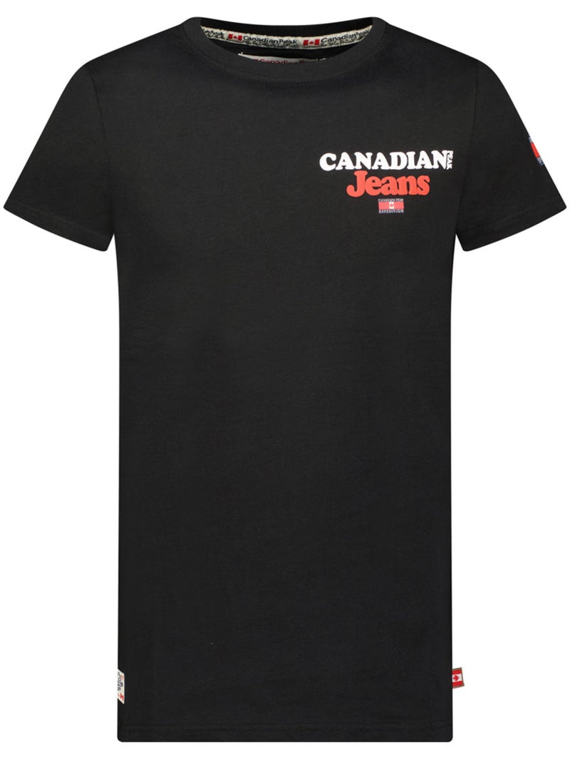 T-shirt imprimé jouppeak – canadian peak Noir - Kiabi