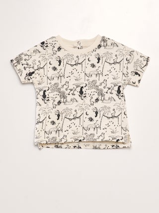 T-shirt imprimé jungle