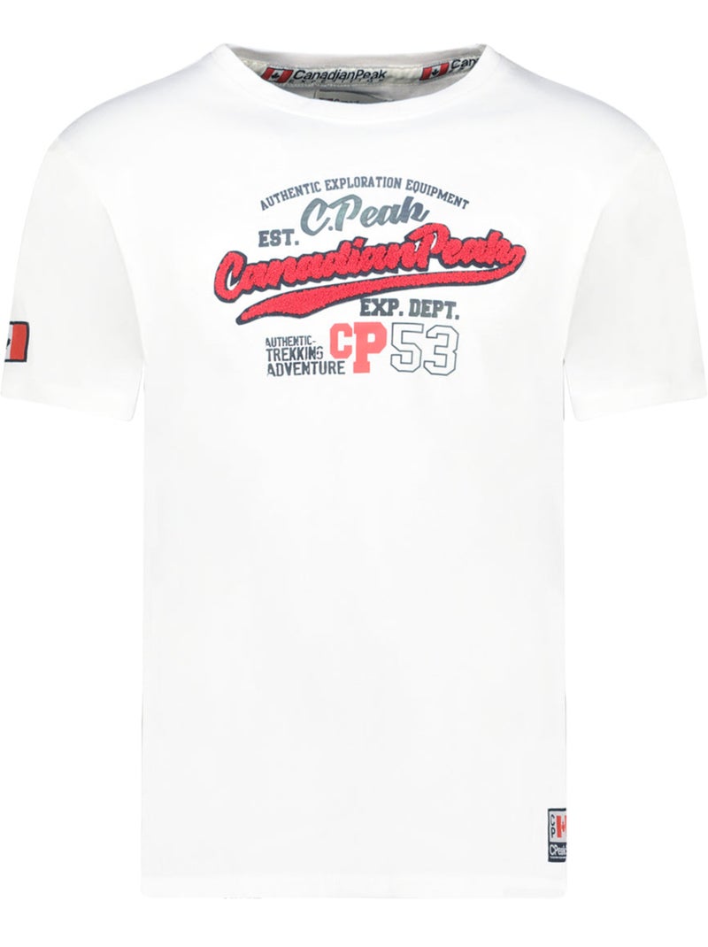 T-shirt imprimé jurbeak – canadian peak Blanc - Kiabi