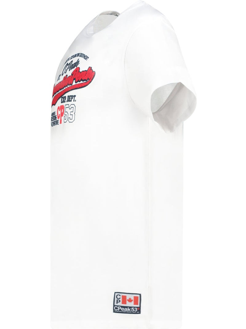 T-shirt imprimé jurbeak – canadian peak Blanc - Kiabi