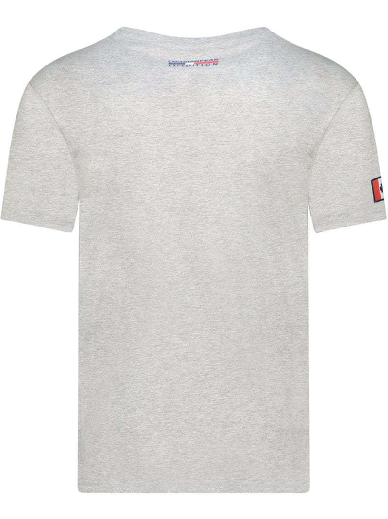 T-shirt imprimé jurbeak – canadian peak Gris clair - Kiabi