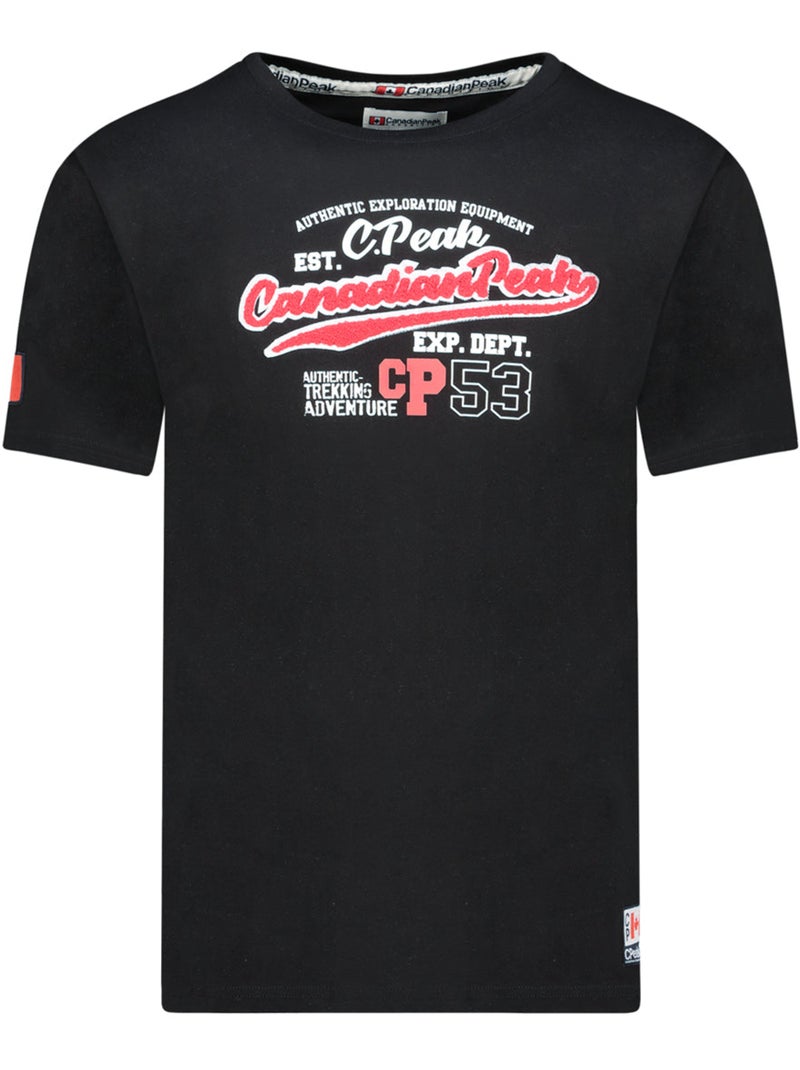 T-shirt imprimé jurbeak – canadian peak Noir - Kiabi