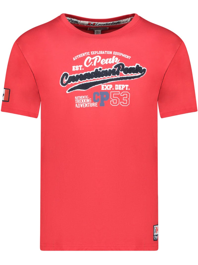 T-shirt imprimé jurbeak – canadian peak Rouge - Kiabi