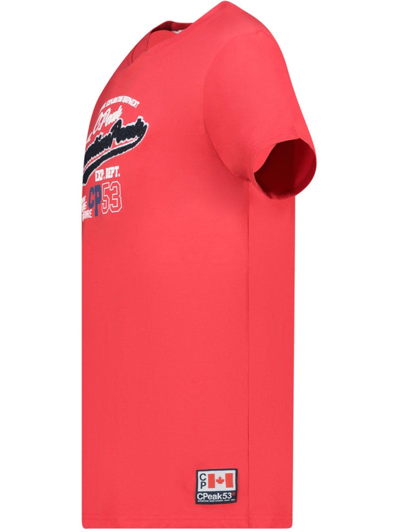T-shirt imprimé jurbeak – canadian peak Rouge - Kiabi