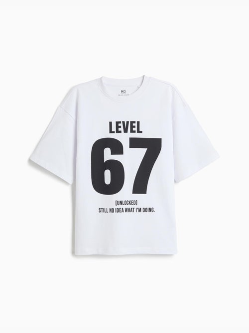 T-shirt imprimé « loose fit », mo fashion - Kiabi