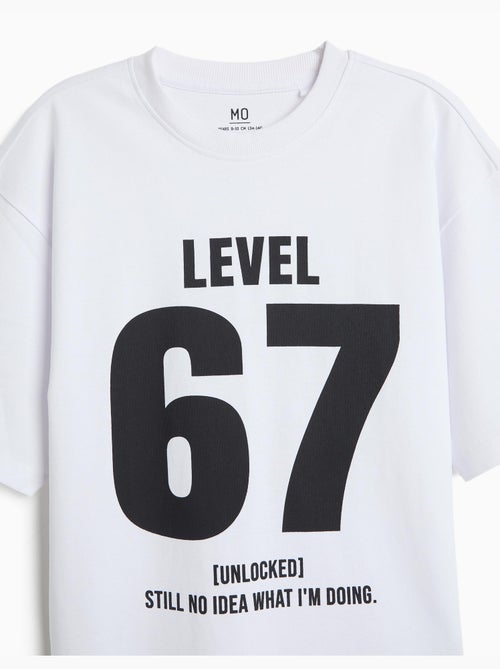 T-shirt imprimé « loose fit », mo fashion - Kiabi