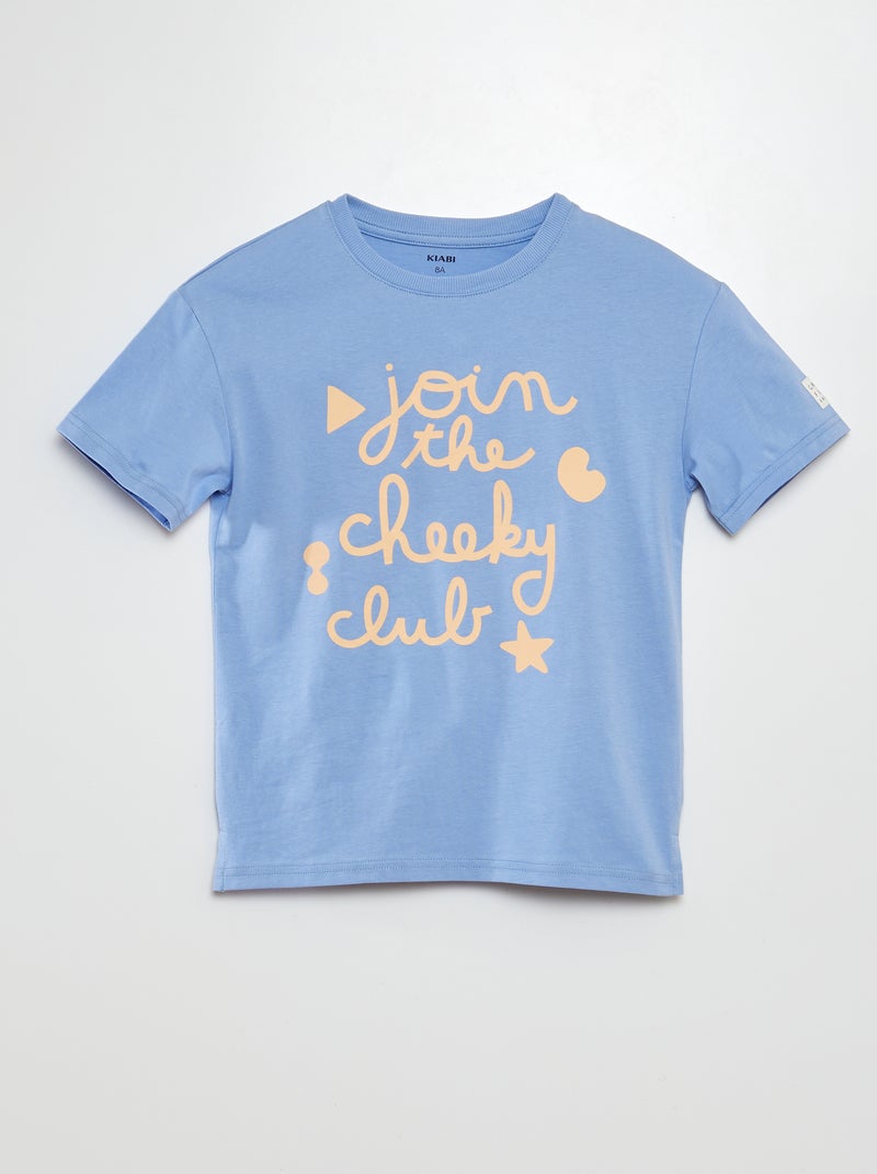 T-shirt imprimé manches courtes  - Grafik Edition BLANC - Kiabi