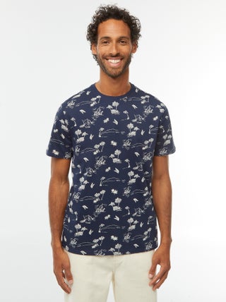 T-shirt imprimé manches courtes