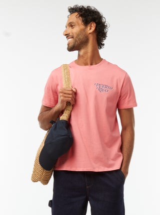 T-shirt imprimé manches courtes