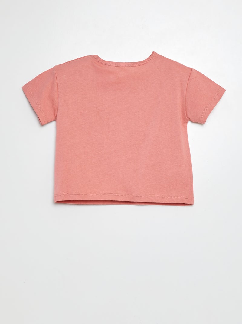 T-shirt imprimé 'Marie' ROSE - Kiabi