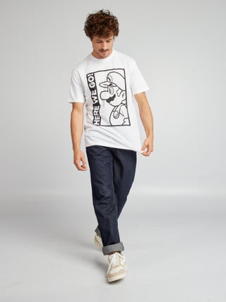 T-shirt imprimé 'Mario'