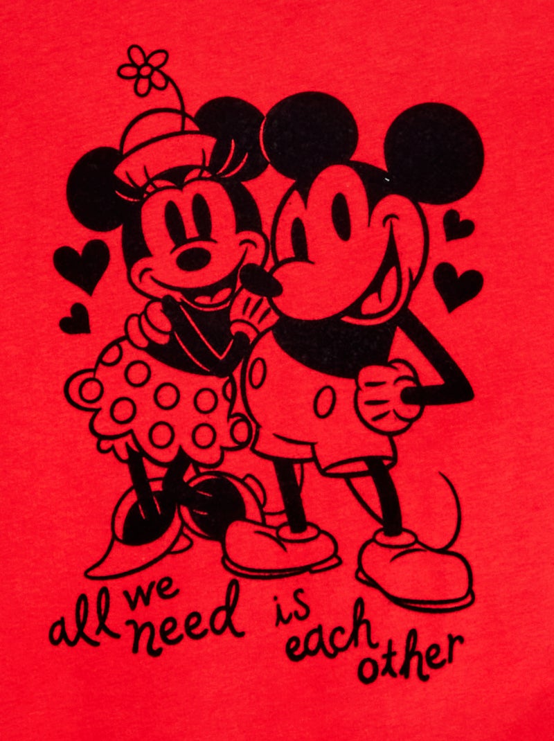 T-shirt imprimé 'Minnie' Rouge - Kiabi