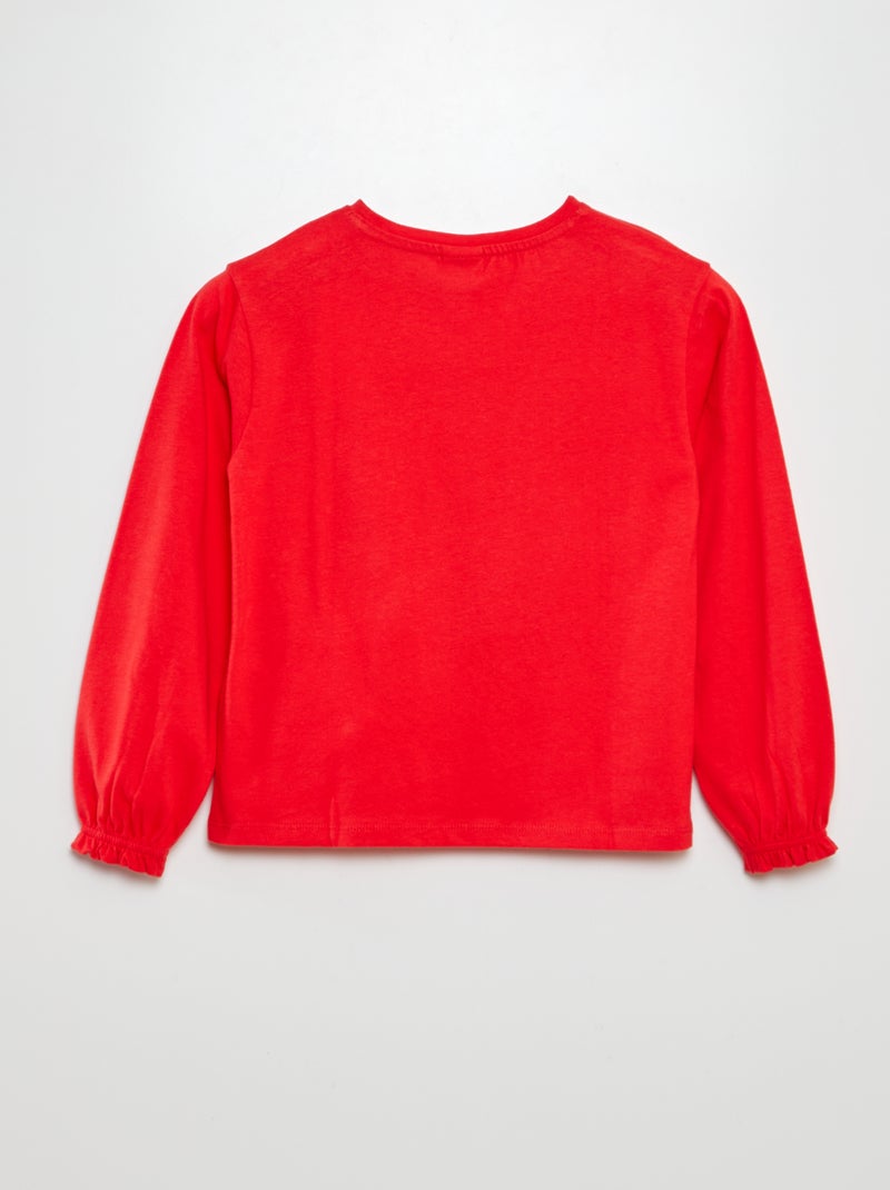T-shirt imprimé 'Minnie' Rouge - Kiabi