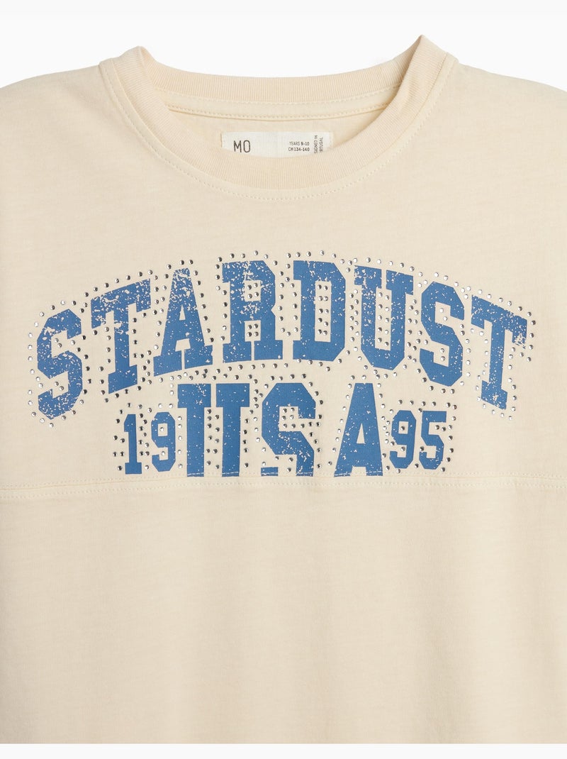 T-shirt imprimé, MO Fashion Blanc - Kiabi