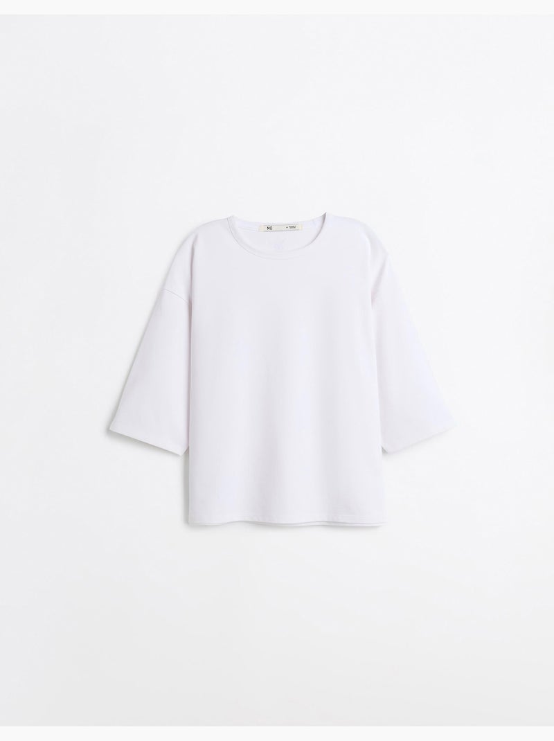 T-shirt imprimé, MO Fashion Blanc - Kiabi
