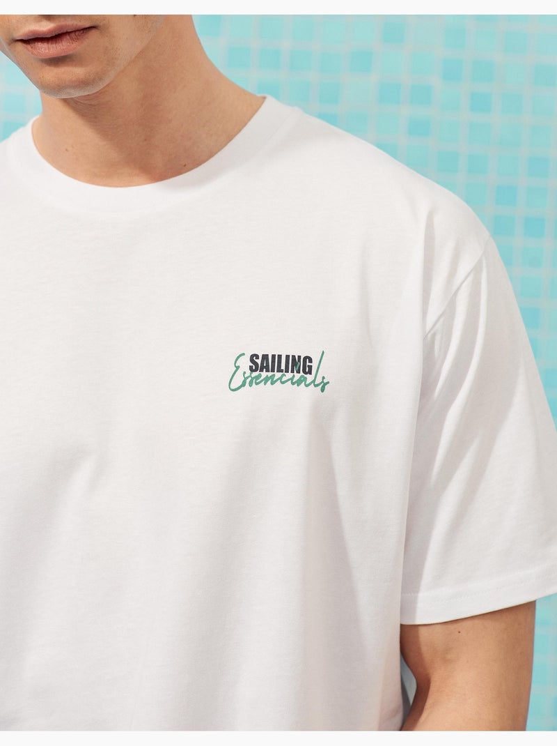 T-shirt imprimé, MO Fashion Blanc - Kiabi