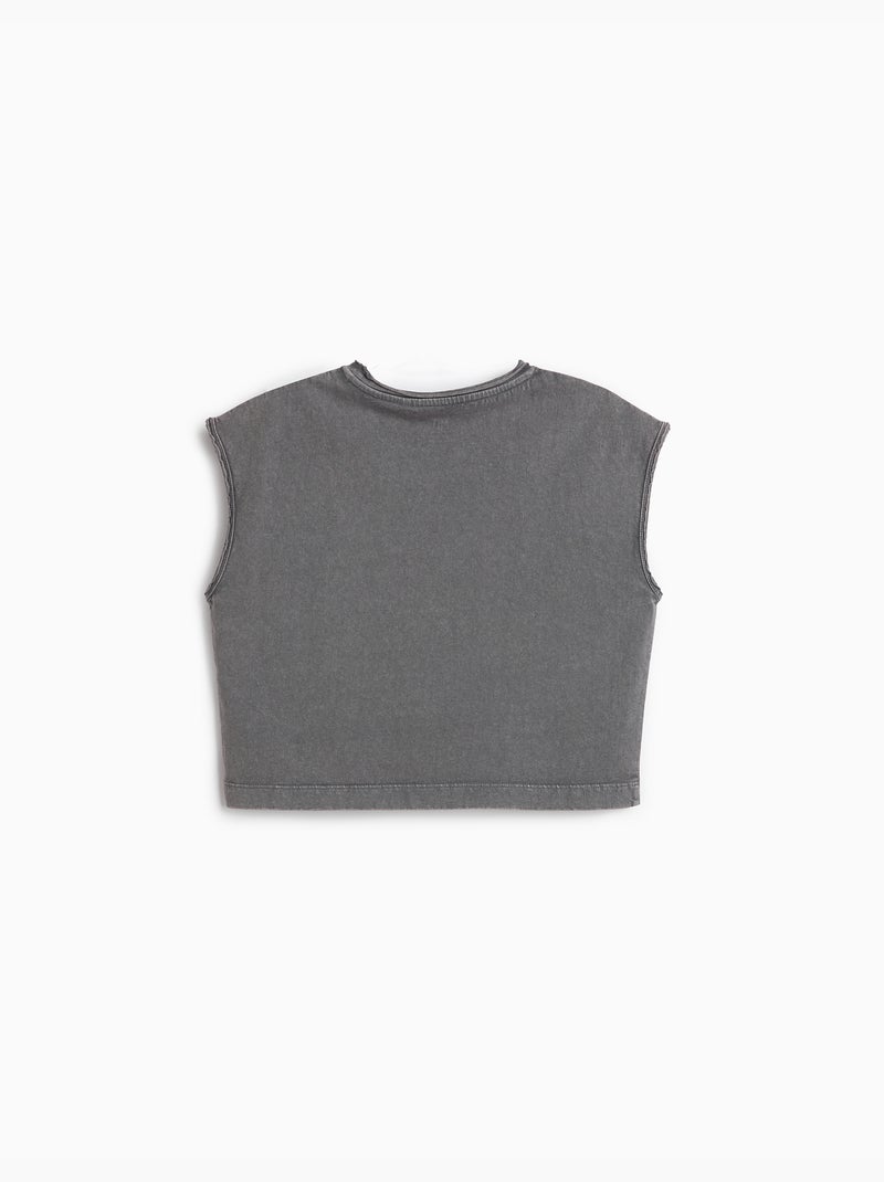 T-shirt imprimé, MO Fashion Gris - Kiabi